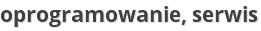 oprogramowanie, serwis